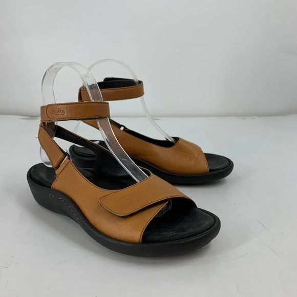Wolky Women's Vegan Ankle Strap Adjustable Open Toe Sandals Size 5.5/36 - Picture 2 of 12